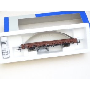 BRUGT  OP 47629 ROCO. DSB Litra Rlmms �ben godsvogn. H0. Brugt