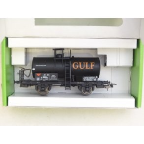 BRUGT  OP 16082 Sachsenmodelle. Litra Ze Gulf tankvogn. H0. Brugt