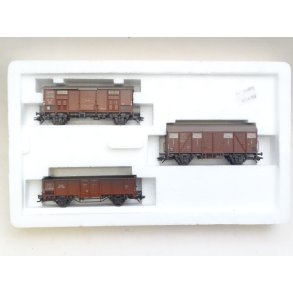 BRUGT OP 47889 M�rklin. S�t med 3 vogne fra FS italia. H0. Brugt