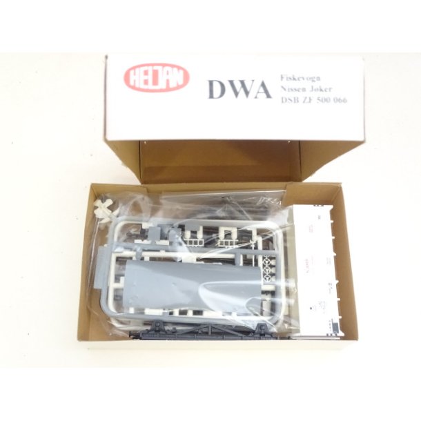 BRUGT OP DWA. Fiskevogn "Nissen J�ker. DSB Zf 500 066. H0. Brugt