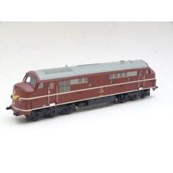 BRUGT OP 4350 HELJAN. DSB MX 1001. DC. H0. Brugt.