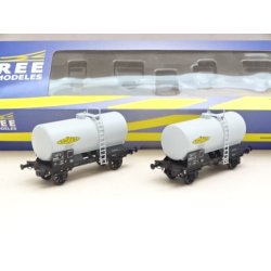 BRUGT OP W-007 a og b REE Models. SNCF tankvogne. H0. Brugt.