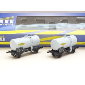 BRUGT OP W-007 a og b REE Models. SNCF tankvogne. H0. Brugt.