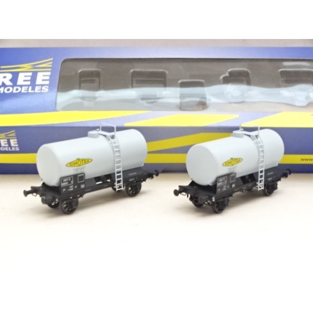 BRUGT OP W-007 a og b REE Models. SNCF tankvogne. H0. Brugt.