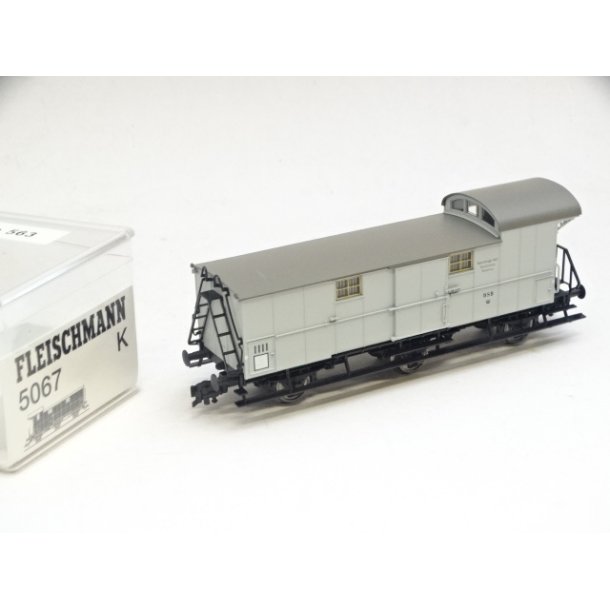 Brugt OP 5067 Fleischmann. DWA DSB Specialvogn 563. H0. Brugt.