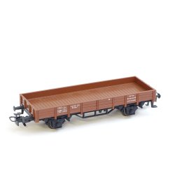 Kir G 4471 Mrklin DB brun fladvogn. H0. Brugt