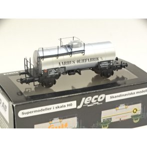OP 65000 Jeco Modeller. AARHUS OLIEFABRIK tankvogn. H0. Brugt