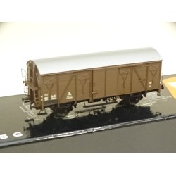 OP 0603. MCK. DSB G 40090. Lukket godsvogn med s�lvtag. H0. Brugt