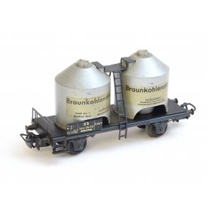 Kir 308/2 MRKLIN Kulstvs vogn. H0. Brugt