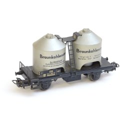 Kir 4511 MRKLIN Kulstvsvogn. H0. Brugt