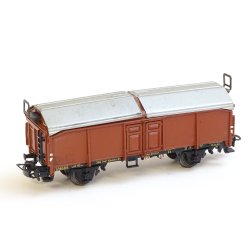 Kir 4619 MRKLIN Overdkket godsvogn. H0. Brugt