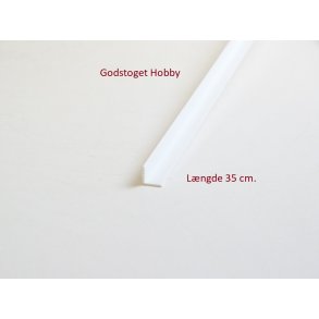 297 Evergreen 6,3 mm L-profil. 2 stk.