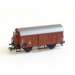 Kir 48753 MRKLIN Lukket godsvogn. H0. Brugt