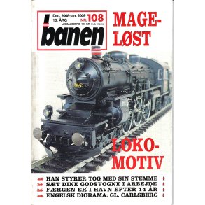 BANEN 108. Pnt og nydeligt. Brugt