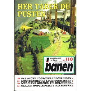 BANEN 110. Pnt og nydeligt. Brugt
