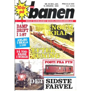 BANEN 55. Pnt og nydeligt. Brugt