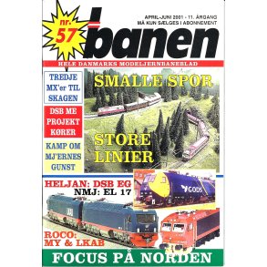 BANEN 57. Pnt og nydeligt. Brugt