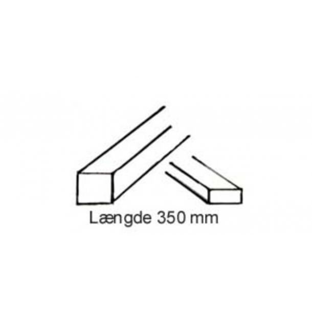 121 Evergreen 121 strip 0,5 x 0,75 mm. 10 stk.