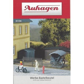 99030C AUHAGEN Cykelstativ med cykler, H0, NYHED 2017. H0