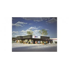 CL 5064 WALTHERS Amtrak Station. Den er ny. H0. 