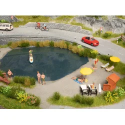 16205 NOCH. Badende med det store udtrk. H0.