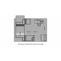 66834 NOCH. Mikro-motion skate park. H0.