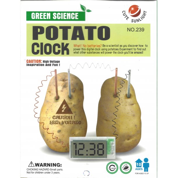239 GREEN SCIENCE. Potato Clok.