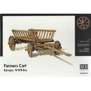 3537 MASTER BOX. Framers Cart Europa, WW2 Era. + delvis 00403 trumpeter 1:35