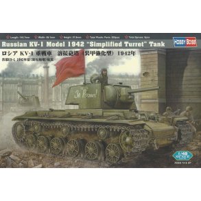 84812 HOBBY BOSS Russian KV-1 tank. 1:48. 