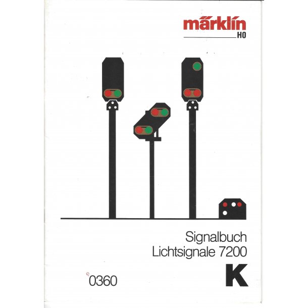 Cl 4024 MRKLIN 0360 Tysk. Signal Hndbog. H0.