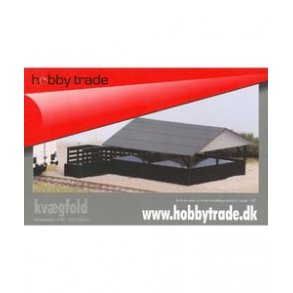 81001 Kvg''hus'' fra hobby trade. Sort H0