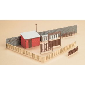 12256 Auhagen Lille hus med tilbehr.H0