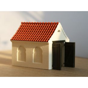 2001 Turup Sprjtehus. Byggest i resin. Umalet