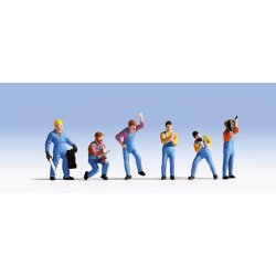 15108 Noch 6 mekanikkere i auktion. H0