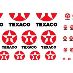 OLIESELSKABER. TEXACO - nst nyeste logo. H0