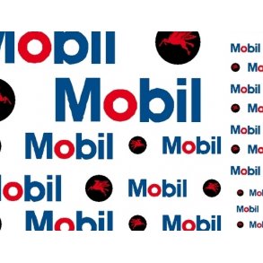 OLIESELSKABER. MOBIL GL Logo med Pegasus. H0