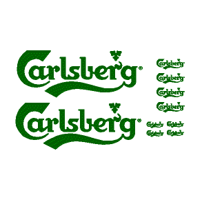 BIL / LASTBIL. Carlsberg Grn. H0.
