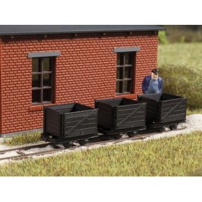 41706 Auhagen Smalspors dresiner m. kasser. H0