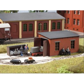 41708 Auhagen Remise til et lille lok. H0